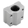 Jopto 4Pcs SCS8UU Linear Motion Ball Bearing CNC Slide Unit Bushing Block Linear Roller for 3D Printer