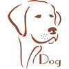 Hunde-Schablone – 12,5 x 16,5 cm (M) – Wiederverwendbare Tier-Wandschablone