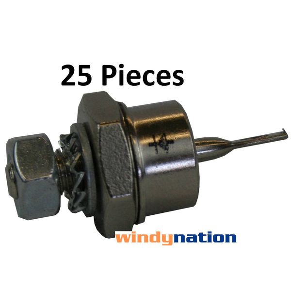 (25 pcs) WIND GENERATOR  SOLAR 600 VOLT 75 AMP BLOCKING  STUD DIODE