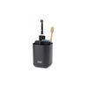 Joseph Joseph Easy-Store - Toothbrush Holder Caddy, Bathroom Storage, Compact, Matt Black