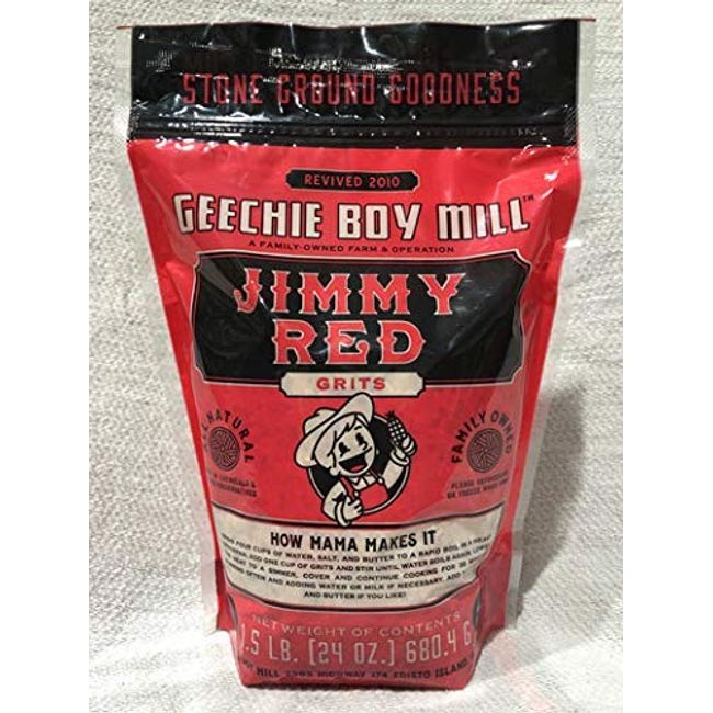 Geechie Boy Mill Jimmy Red Grits, 24 Ounce Bag