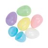 Pastel Empty Easter Eggs (bulk set of 144 plastic eggs) Easter Hunt and Party Supplies