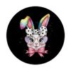 Happy Easter Day Bunny Eggs Süßer glücklicher Osterhase PopSockets Klebender PopGrip