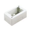 Panasonic DZB271KW Metal Molding Switch Box for 1 Switch Box, Deep Type, A and B Type, White,