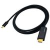 Vodaview TypeC to HDMI 変換ケーブル 1.8m 黒