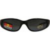 Pacific Coast Chix Heavenly Polarized Motorcycle Sunglasses Black Gloss Frames