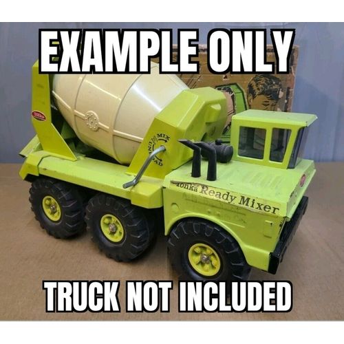 Mighty Tonka Ready Mixer Sticker Set 1970 To 1973