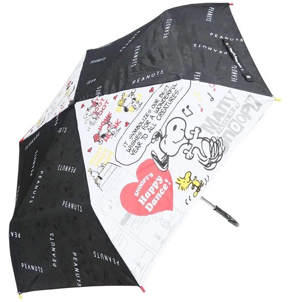 J's Planning Snoopy Many Face Folding Umbrella, Girls, Size 20.9 inches (53 cm)