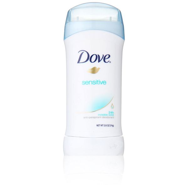 Dove Antiperspirant Deodorant, Sensitive Skin, 2.6 Ounce