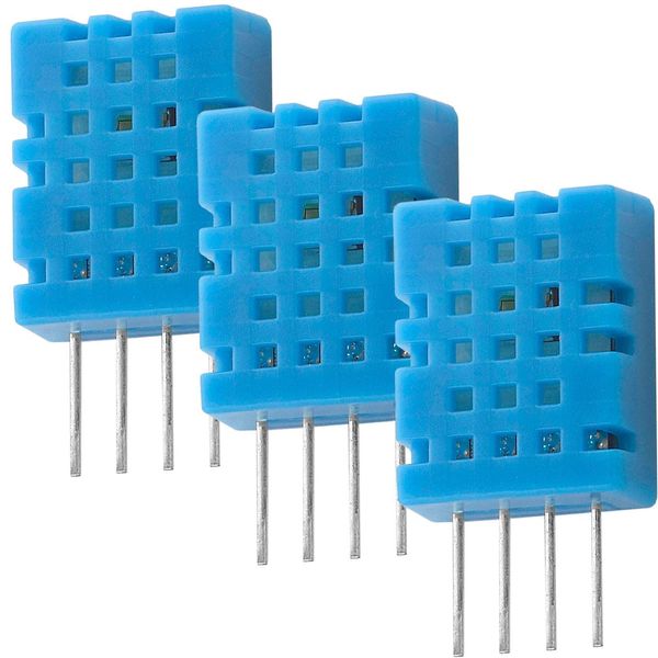 AZDelivery 3 x Compatible with DHT11 Temperature and Humidity Sensor compatible with Arduino Including E-Book!