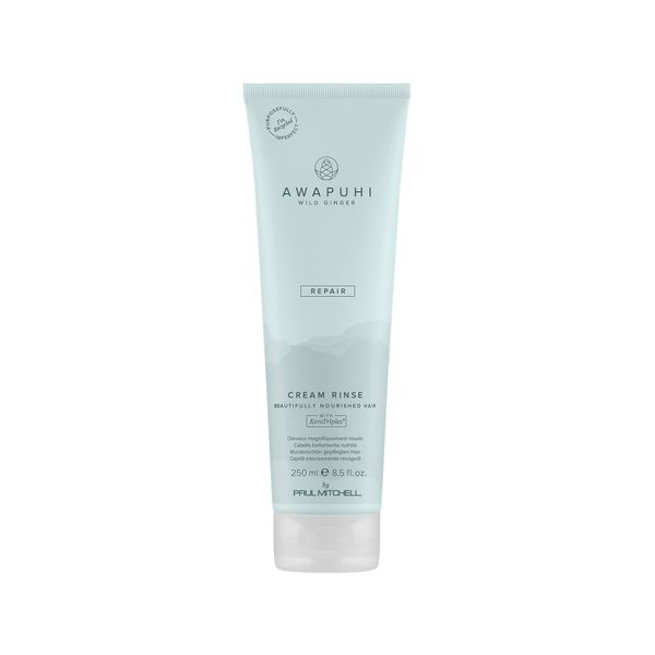 Awapuhi Wild Ginger by Paul Mitchell Cream Rinse, Detangles + Repairs, For Dry, Damaged + Color-Treated Hair, 8.5 fl. oz.