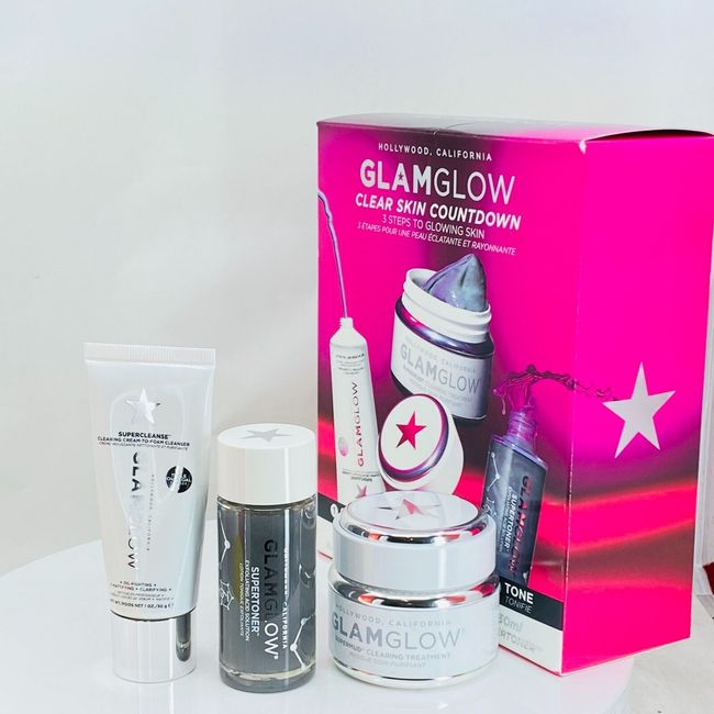 GLAMGLOW Clear Skin Countdown 3 Steps to Glowing Skin Set ($84 Value)