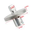 2X 502696 Compatible With Waring CB15 CB15T Commercial Blender Drive Coupling E8