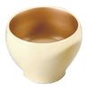 Aizu Lacquerware Dessert Cup (White Gold Black)