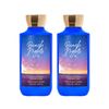 Bath & Body Works Shower Gel Gift Sets 10 Oz 2 Pack (Beach Nights)