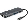StarTech.com USB-C Multiport Adapter Travel Dock w/ 4K HDMI, USB Hub, SD Reader,