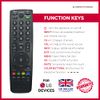 Replacement Remote Control For LG 60PS7000 60PS8000