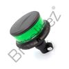 LED Micro Beacon R10 Green Flexible DIN Pole Mount 12V/24V