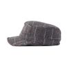 Heritage Traditions Tweed Wool Mix Military Cap (Grey)