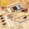 50 Pcs Book Binding Kits Beginners Complete DIY Kit with Tools & Instructions