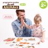 Progressive Puzzles Forest Animals 2+ Toddler Puzzle