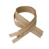 YaHoGa Pack of 2 75 cm Zip Plastic 5 mm Separable Zip for Jackets Beige