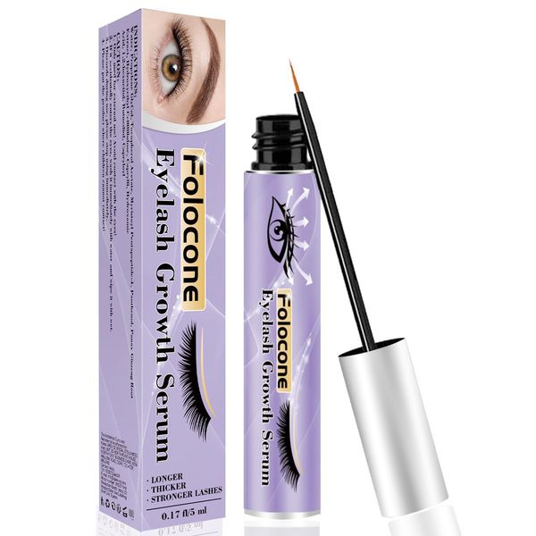 Eyelash Growth Serum, Lash Serum for Eyelash Growth, Boost Lash Growth Serum, Eyelash Serum for Growth and Thickness for Natural Lashes or Extensions, Strong Lashes in 4-6 Weeks