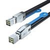 ipolex External 4X HD Mini-SAS Cable, SFF-8644 to SFF-8644, 2 meter (6.6ft)