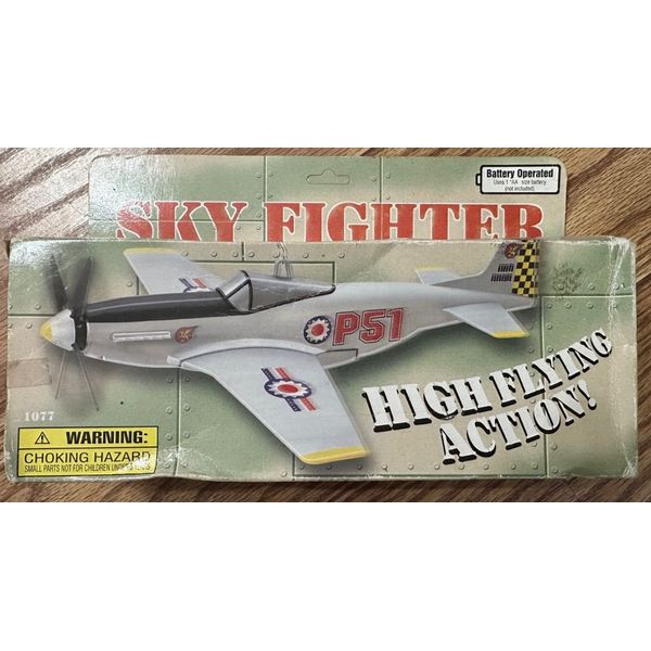 Dah Yang Toys Sky Fighter P51 1077 Battery Operated NEW Model Kit ‘Sullys Hobbie