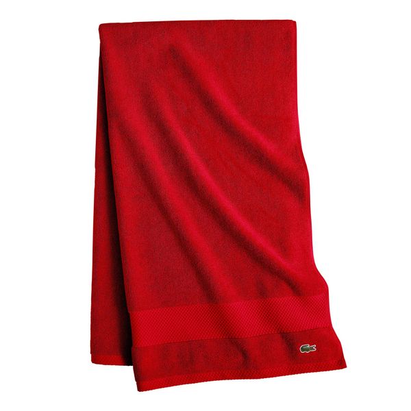 Lacoste Heritage Supima Cotton Bath Towel, Formula One, 30" x 54"