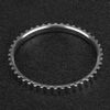 KIMISS 44 Teeth ABS Ring ABS Reluctor Ring for ABS System ABS Sensor Ring Front Near/Off Sides ABS Ring for CLIO MK2 2000 Silver