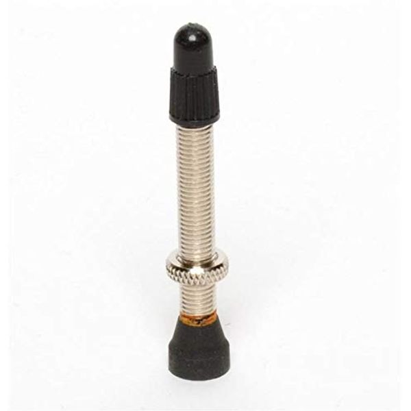 Stan's NoTubes Universal Presta Valve Stem - Brass - Silver - 44mm