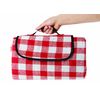 Camco 42801 Picnic Blanket (51" x 59", Red/White)