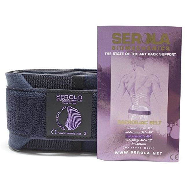 Serola SI Support Belt Small (Up to 86cm/34 Inches)