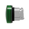 Schneider Electric ZB4BV033 Pilot Light Head, Green, Panel Mount