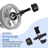 SUGOOE Power Steering Pump Pulley Puller Installer Tool Set Puller Remover Installer Tool Kit Compatible for Ford, GM, and Chrysler - Blue