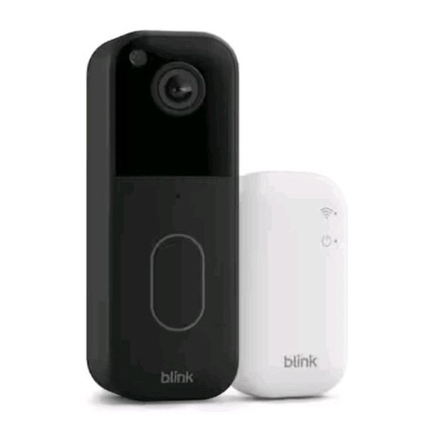 Blink Smart Video Doorbell Camera System Wireless Battery Operated W Sync Module