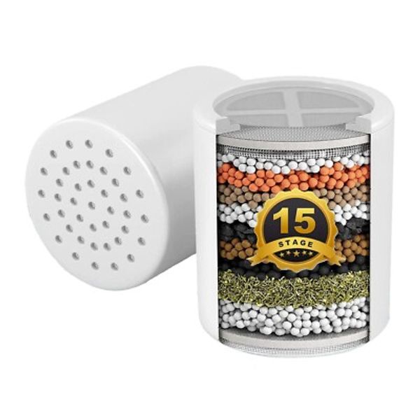 2PCS Shower Filter Replacement Cartridge for Aqua Bliss SF100 SF220,15 Stage ...