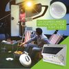4XSolar Lights Outdoor Motion Sensor Security Deck Yard Patio Lamp 46 LED 3 Mode