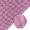 ANSIO® Bath Mat Non Slip 80 x 50cm Soft Microfiber Bath Mats, Machine Washable - Lilac