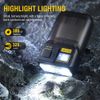 380LM Rechargeable Mini COB LED keychain light EDC multi-functional lighting