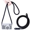 VKO Camera Strap,Climbing Rope Camera Strap for DSLR SLR Mirrorless Camera Neck Shoulder Strap 120cm(Black)