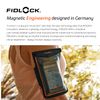 Fidlock Magnetic Armband Dry Bag - Transparent Black - Endures every move