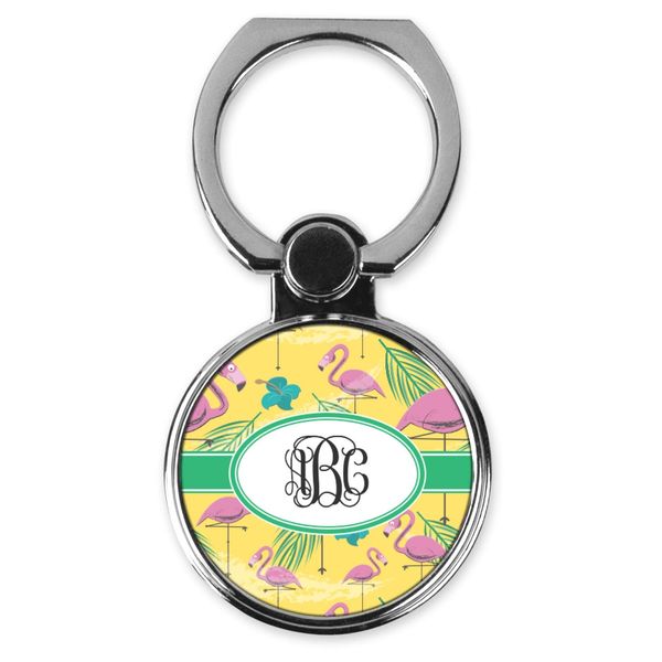 YouCustomizeIt Personalized Pink Flamingo Cell Phone Ring Stand & Holder