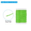 PATIKIL Archery Bow String Serving Thread 131 Yard/120M, 0.02" / 0.4mm Dia Bowstring Thread for Tying Peep Sight Nock Compound Recurve Bow, Grass Green