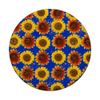Sunflowers, Gold Dust Print & Royal Blue PopSockets Swappable PopGrip