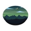Moon Night Pop Mount Socket Mountain Art Work Tree Teal PopSockets PopGrip: Swappable Grip for Phones & Tablets