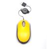 New Ultra Compact Retractable Cable USB Optical Mouse with Blue Led For CCTV DVR