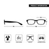 The Reading Glasses Company Black Brown Readers Value 2 Pack Mens Womens RR77-12 +3.00