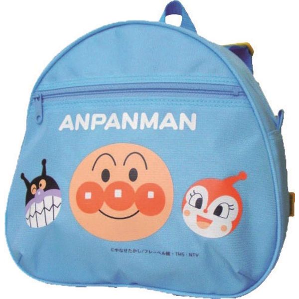 Ito Sangyo Anpanman D Bag, Blue, Made in Japan, 9.3 x 8.7 x 3.9 inches (23.5 x 22 x 10 cm), For Toddlers, Mini Backpack, Anpanman